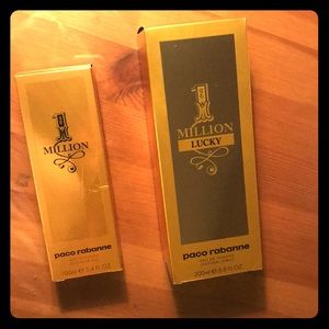 1 Million LUCKY Toilette and 1 Million Shower Gel